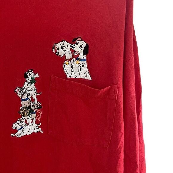 The Disney Store vintage long sleeve dalmations red size xl - Picture 3 of 4